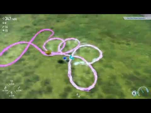 Sonic Spells a Cursive Loop for 5 mins