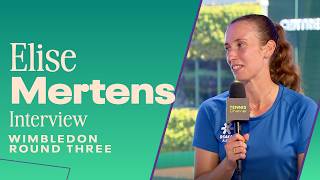 Elise Mertens on her win over 2022 Wimbledon champ Elena Rybakina ⭐ | Wimbledon 2026