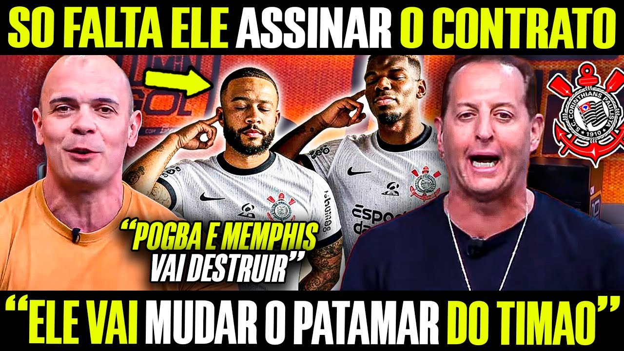EXCLUSIVO!! MANO E BENJAM CRAVAM A CONTRATAÇÃO DE POGBA! PODE COMEMORAR! NOTÍCIAS DO CORINTHIANS