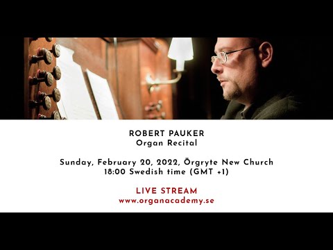 GIOA Quarantine Concerts - Feb 20, 2022, Örgryte New Church - 18:00 Swedish time (GMT +1)