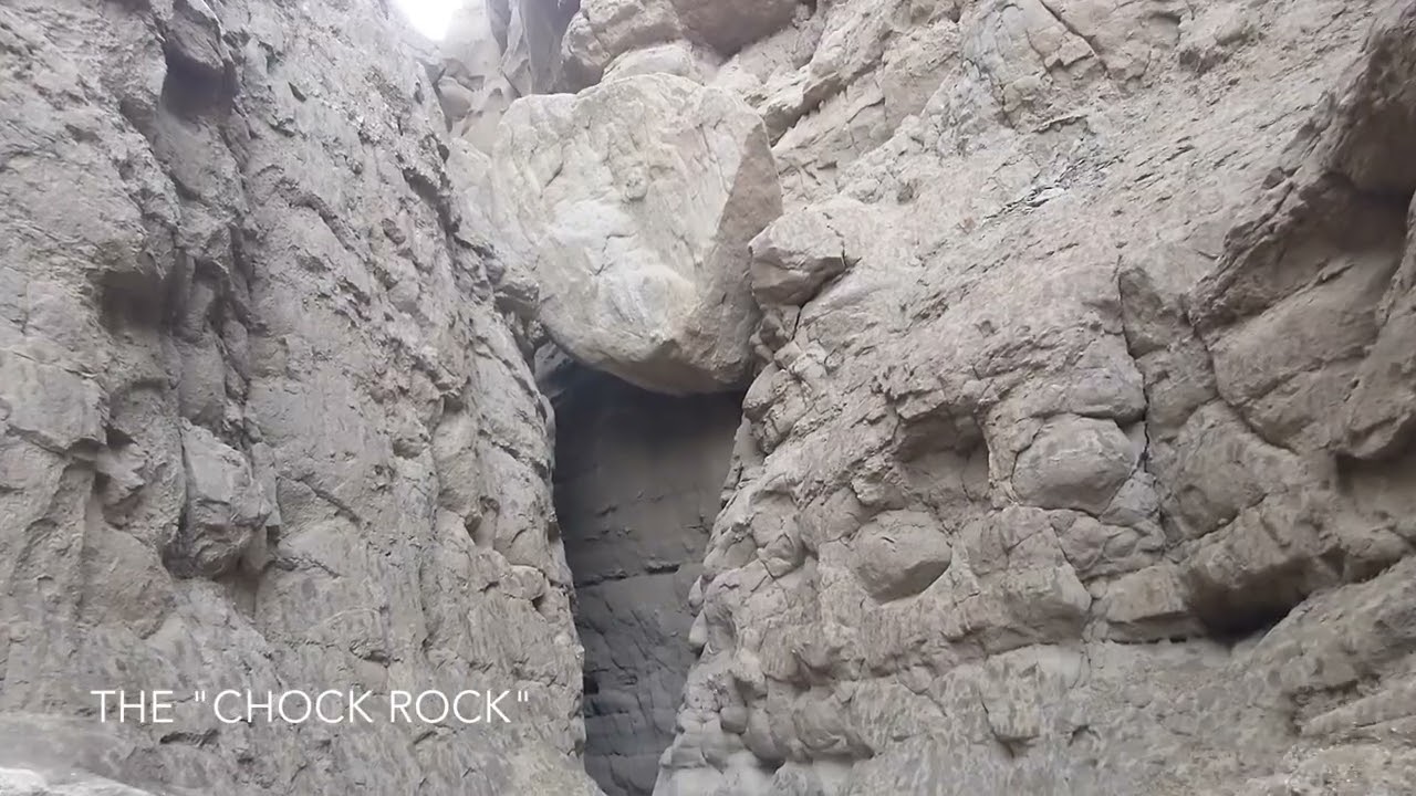 Hiking the Slot Canyon with Nonong