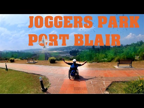 Joggers Park Port Blair & Chidiya Tapu On Wheelchair | Andaman On Wheelchair | Munda Pahad | Sunset