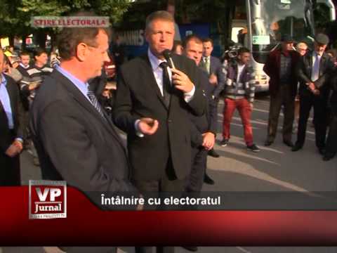 Întâlnire cu electoratul