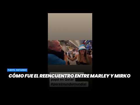 Cómo fue el reencuentro entre Marley y Mirko