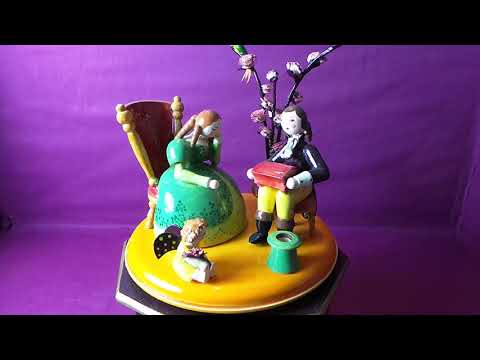 Steinbach uralte Spieluhr Nr.181 - seltenes Sammlerstück aus dem Erzgebirge