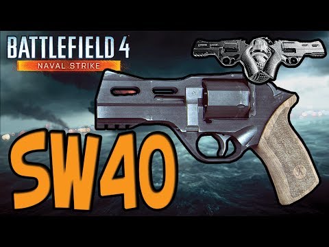 BF4 SW40 Pistol Gameplay "Curve Ball" Assignment  Naval Strike DLC
