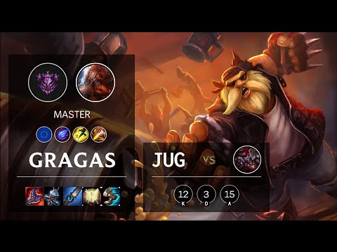 Gragas Jungle vs Shaco - EUW Master Patch 10.16