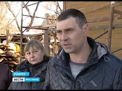 In the center of Rybinsk people survive without the benefits of civilization