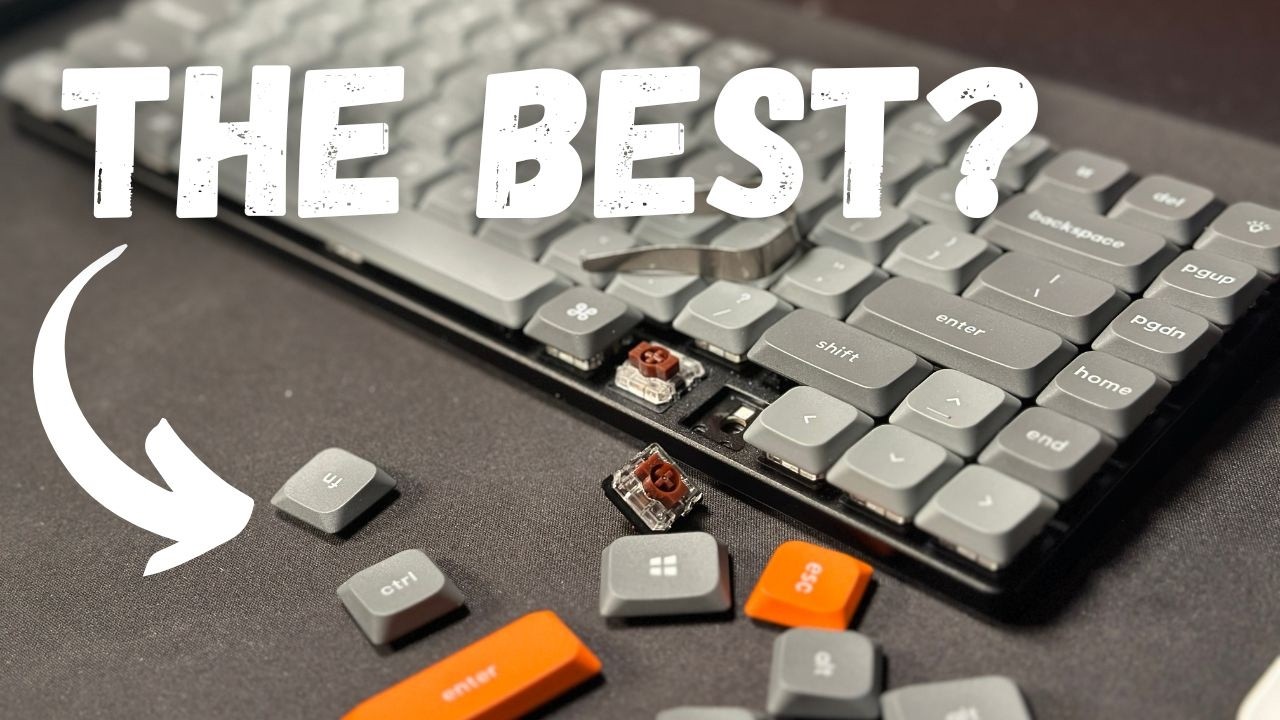 Adam REVIEWS the KeyChron K3 Max Low-Profile Mechanical Keyboard!