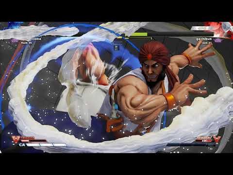 SFV~ Guile (Diago Umehara) vs. Rashid (gachikun) HD 18