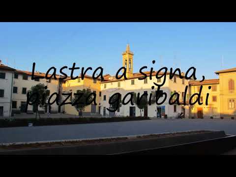 How to say Lastra a signa, piazza garibaldi in English?