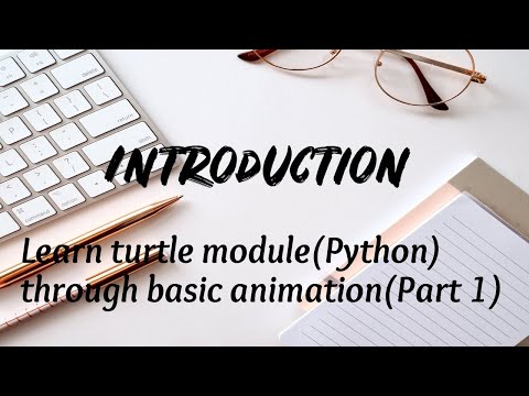 Introduction Learn Turtle Modulepython Through Basic Animation