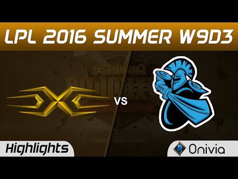 SS vs NB Highlights Game 1 Tencent LPL Summer 2016 W9D3 Snake vs NewBee