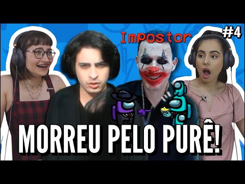 JOVENS REAGEM A OROCHINHO - O CARA MORREU POR CAUSA DE UM PURÊ KKKKKKK - AMONG US