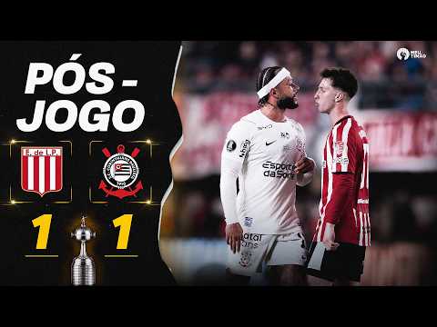 PÓS-JOGO🔴ESTUDIANTES 1X1 CORINTHIANS: COLETIVA E ZONA MISTA | QUARTAS DE FINAL | LIBERTADORES 2026