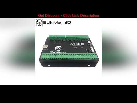 Slide MACH3 USB 4-Axis UC300 Controller Bundle for QueenBee / WorkBee / LEAD CNC Engraving Milling