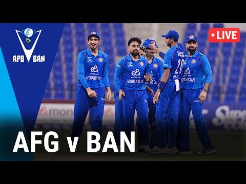 CRICKET LIVE: Afghanistan vs Bangladesh | 2ND ODI MATCH | October 8 | AFG v BAN | Sharjah | ACB
