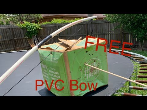 How To Build A PVC Bow For Practically Free (easy)