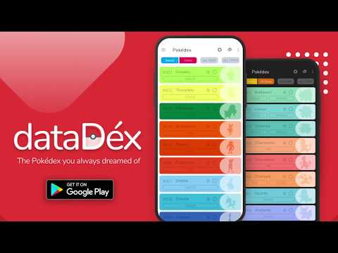 dataDex - Pokédex for Pokémon Video