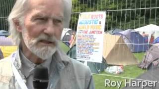 Roy Harper - Interviews, Cambridge Folk Festival, UK. 2012,