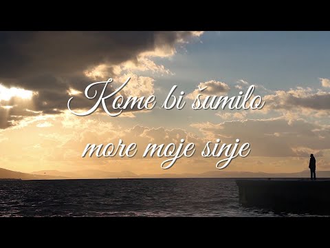 Milo Hrnić - Kome bi šumilo more moje sinje (Official lyric video)