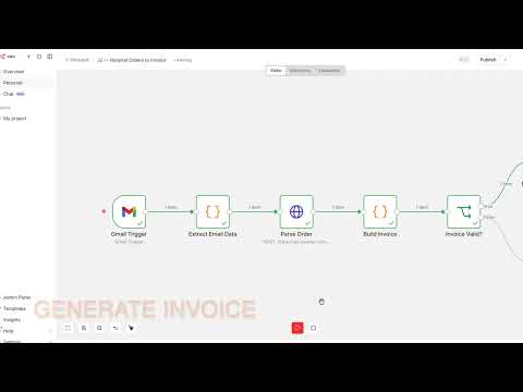Automated Invoice Generation & Send