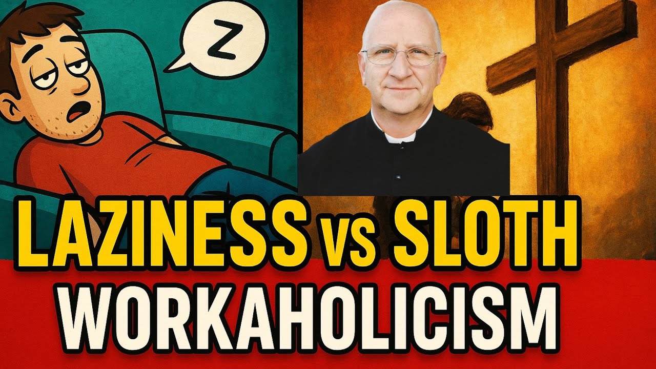 What is Laziness, Sloth, & Workaholicism & Their Dangers ~ Fr. Ripperger