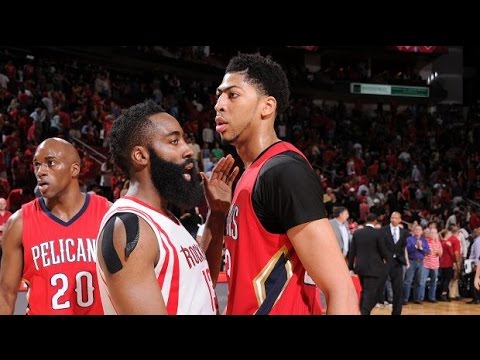 NBA 2K16 James Harden & Dwight Howard Highlights vs Pelicans 2015.12.02