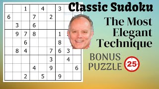 Sudoku at its Most Elegant