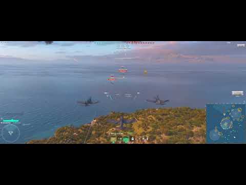 World of Warships - Colossus - long range AP rocket attack