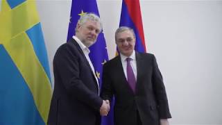Встреча министра ИД РА с министром по вопросам развития международного сотрудничества Швеции