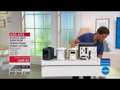 HSN | Power Up featuring EcoFlow Power Station 09.01.2018 - 03 AM