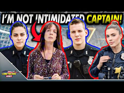 Infamous Police Captain “Karen” Refuses To Acknowledge Her Misconduct!