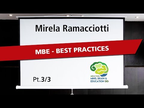 MBE - Best Practices - Mirela Ramacciotti - Pt. 3/3