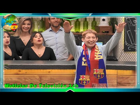 'First Dates', la peculiar reacción de una soltera de Barcelona cuando su cita le recibe cantando el himno del Barça. "Madridista el que no bote"