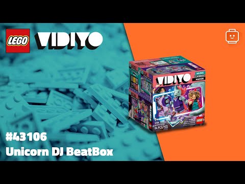 Vidéo LEGO VIDIYO 43106 : Unicorn DJ BeatBox