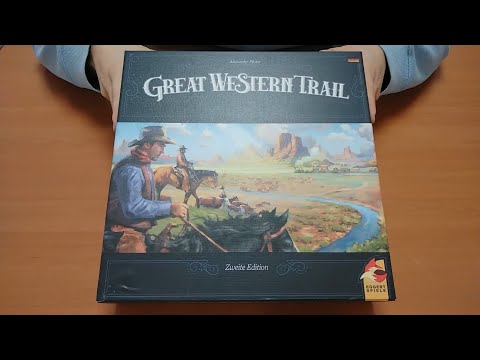 Unboxing Great Western Trail (Seconda Edizione) - Gioco da Tavolo (93# Unboxing Non Richiesto)