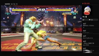 ［実況配信］鉄拳7やります～(^_^)スティーブ使い～(^_^)