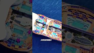 Wonder of the Seas from Above | Stunning Aerial Views!  #cruise