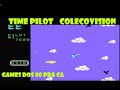 Time Pilot Colecovision Gameplay Jogo De Tiro Multidire