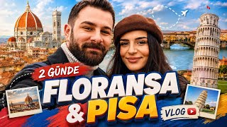 Floransa’dan Pisa’ya 2 Günde İtalya Turu 🇮🇹 | Rönesans Şehri, Pisa Kulesi ve Unu