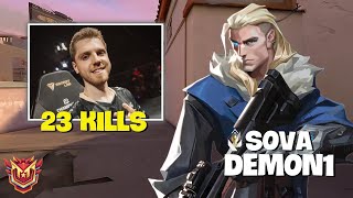 Demon1's Radiant Sova: Perfect Execution and Unstoppable Utility Masterclass!