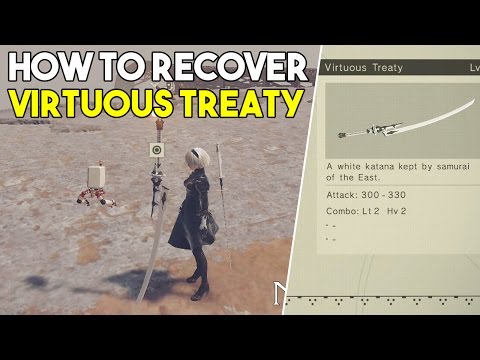 Nier: Automata How To Get Virtuous Treaty Back After The Prologue