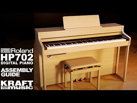 Roland HP702 Digital Piano - Assembly Guide
