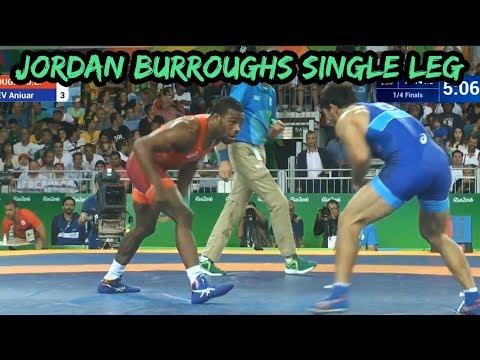 Jordan Burroughs Film Study (Single Leg vs. Isaiah Martinez)