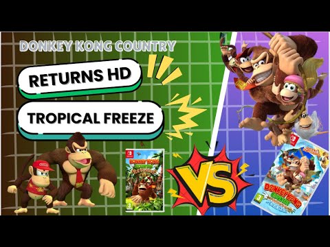 Donkey Kong Country: Returns HD vs Tropical Freeze!