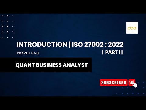 Introduction to ISO 27002:2022 (Information Security Controls)