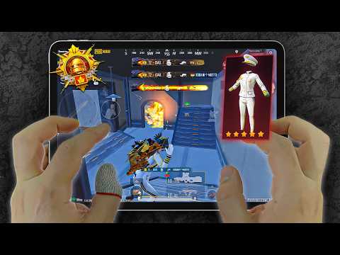 iPad Pro M2 (120fps) PUBG HANDCAM 🔥 Smooth+120FPS ❤️ Pubg Test/ Gameplay/ Sensitivity + Control 🔥