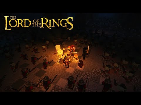 Pacman and Orcs in Mines of Moria | EPIC Minecraft LOTR Mod