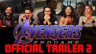 The Avengers: Endgame - Official Trailer - Group Reaction